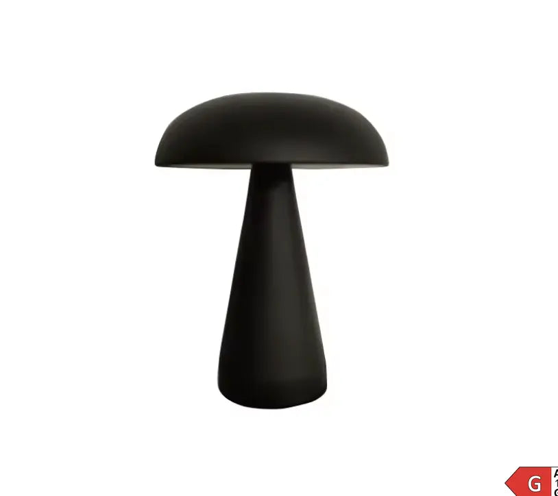 Lampe de chevet tactile design champignon en métal