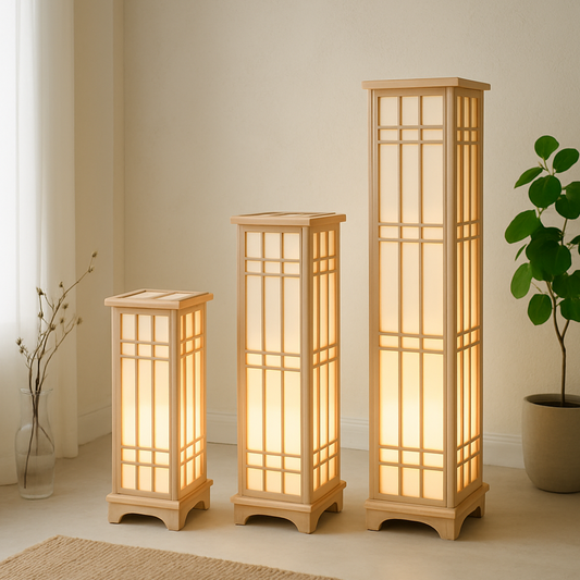 Lampe en Bambou Naturel – Lumière Douce et Design Zen