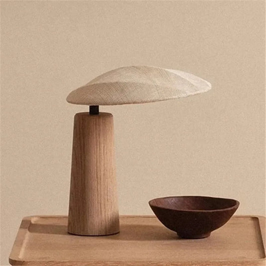 Lampe de Chevet en Bois Style Scandinave