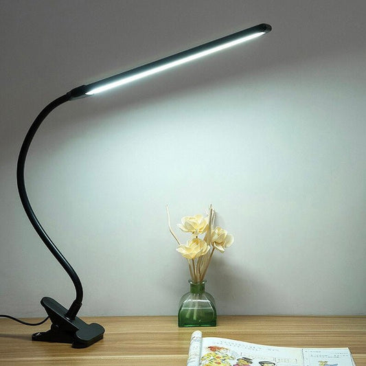 Lampe de Chevet à Pince Métal – Éclairage Ajustable
