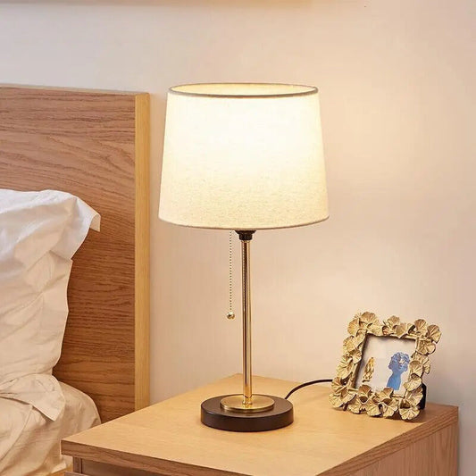 Lampe de Chevet pour Lecture en Métal et Tissu