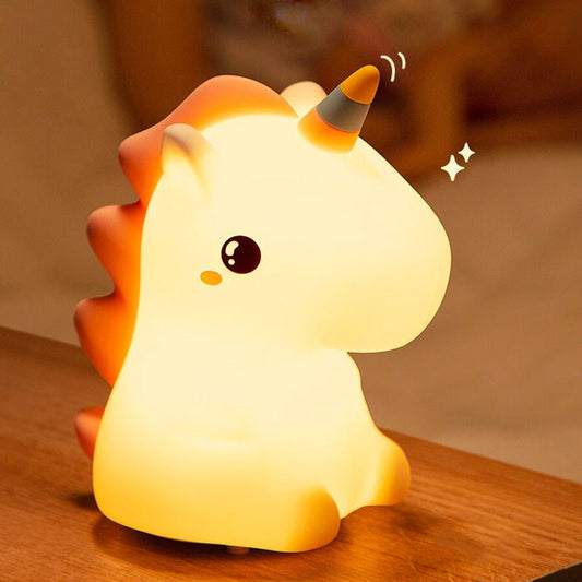 Veilleuse Licorne LED 7 Couleurs avec Télécommande