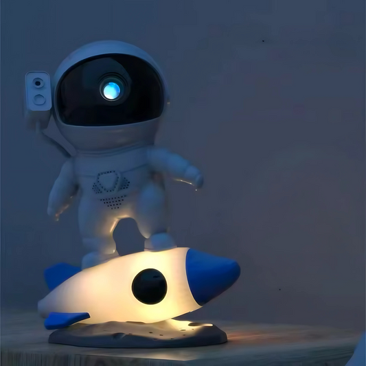 Veilleuse Astronaute Projecteur Galaxie et Bluetooth