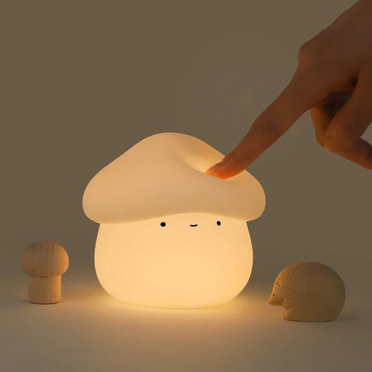 Veilleuse Champignon en Silicone pour Enfant