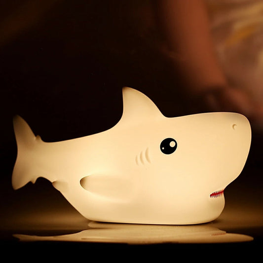 Veilleuse Requin en Silicone pour Enfant
