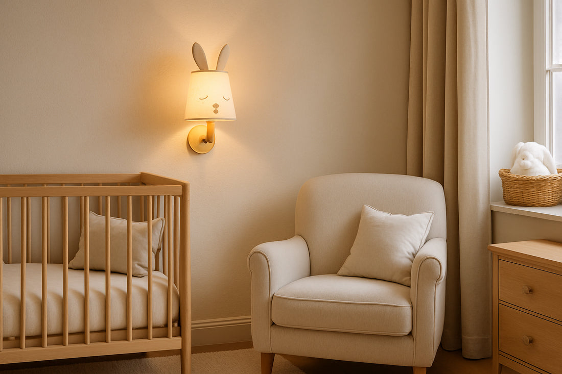 Applique murale chambre bébé : douceur et sécurité au coucher