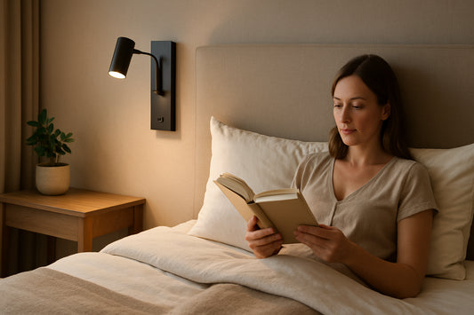 Applique liseuse murale : lire au lit sans se fatiguer les yeux