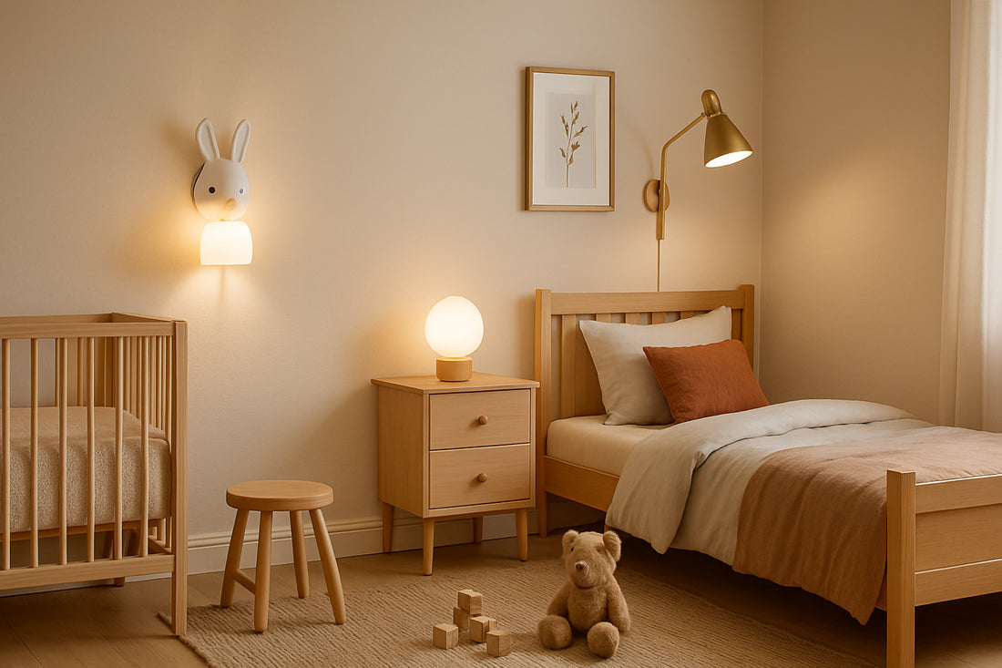 Chambre d'enfant évolutive : adapter l'éclairage à chaque âge