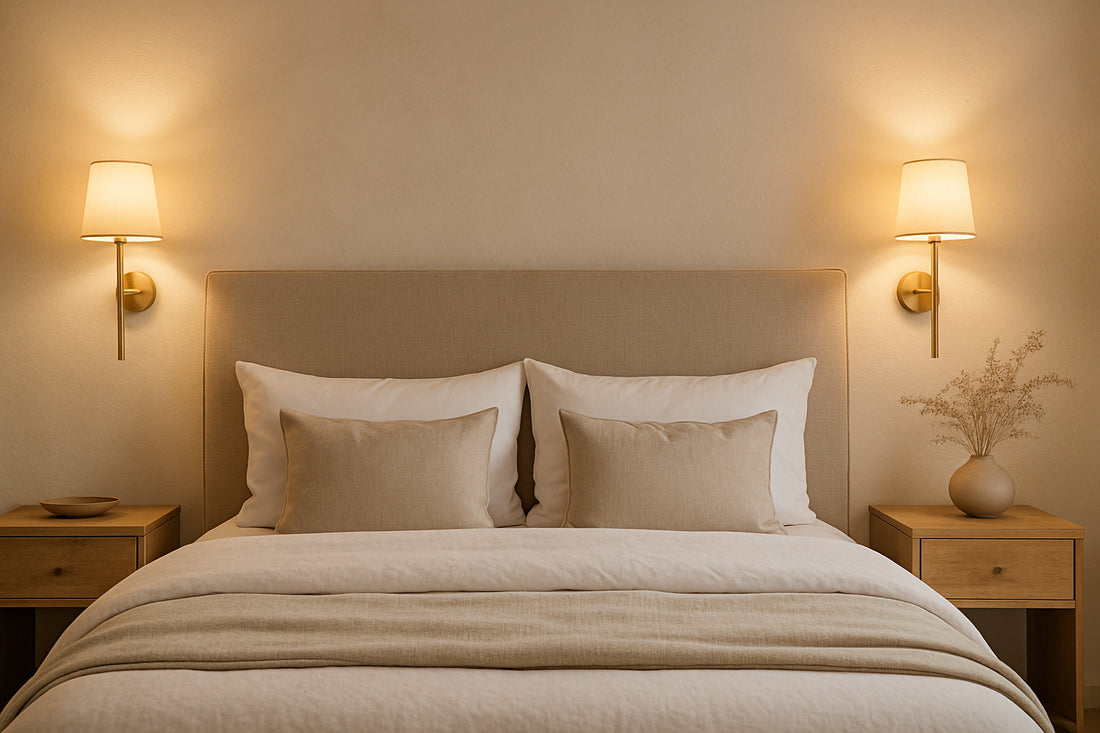 Tête de lit lumineuse : sublimer votre lit avec des appliques