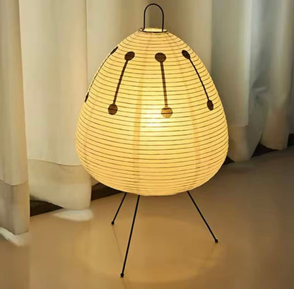 Lampe en Papier Japonaise – Style Zen et Lumière Douce