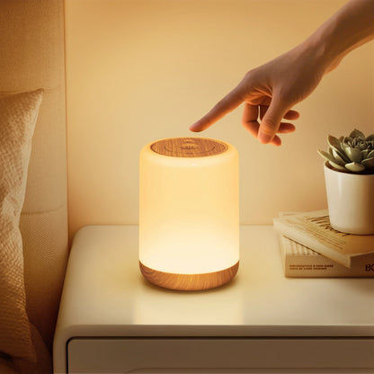 Veilleuse LED tactile rechargeable – lampe de chevet sans fil, vue 8