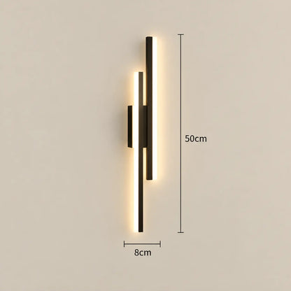 Applique Murale LED Design en Aluminium – Gauche, Droite ou Gauche + Droite