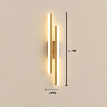 Applique Murale LED Design en Aluminium – Gauche, Droite ou Gauche + Droite