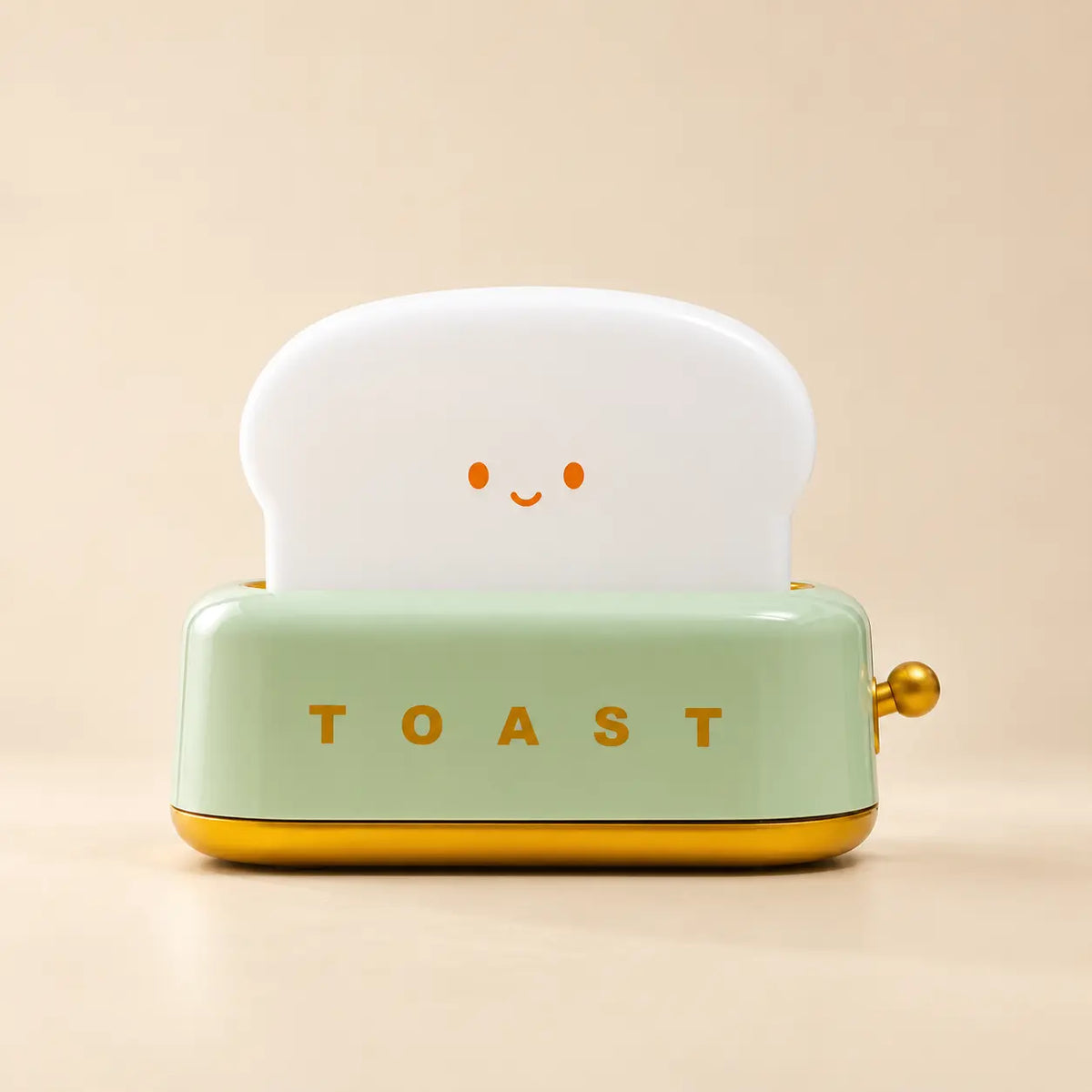 Veilleuse Grille-Pain Rechargeable – Lampe Toast Kawaii à Intensité Réglable