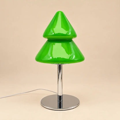 Lampe Sapin de Noël en Verre Style Murano – Lampe Déco 3 Teintes