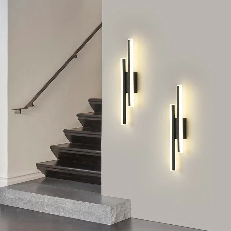 Applique Murale LED Design en Aluminium – Gauche, Droite ou Gauche + Droite