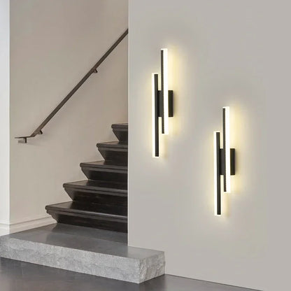 Applique Murale LED Design en Aluminium – Gauche, Droite ou Gauche + Droite