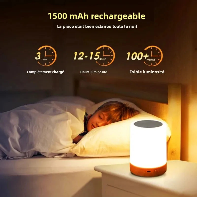 Lampe d'ambiance LED 16 couleurs rechargeable par USB – vue 6