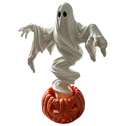 Lampe Halloween fantôme et citrouille rotative – vue 6