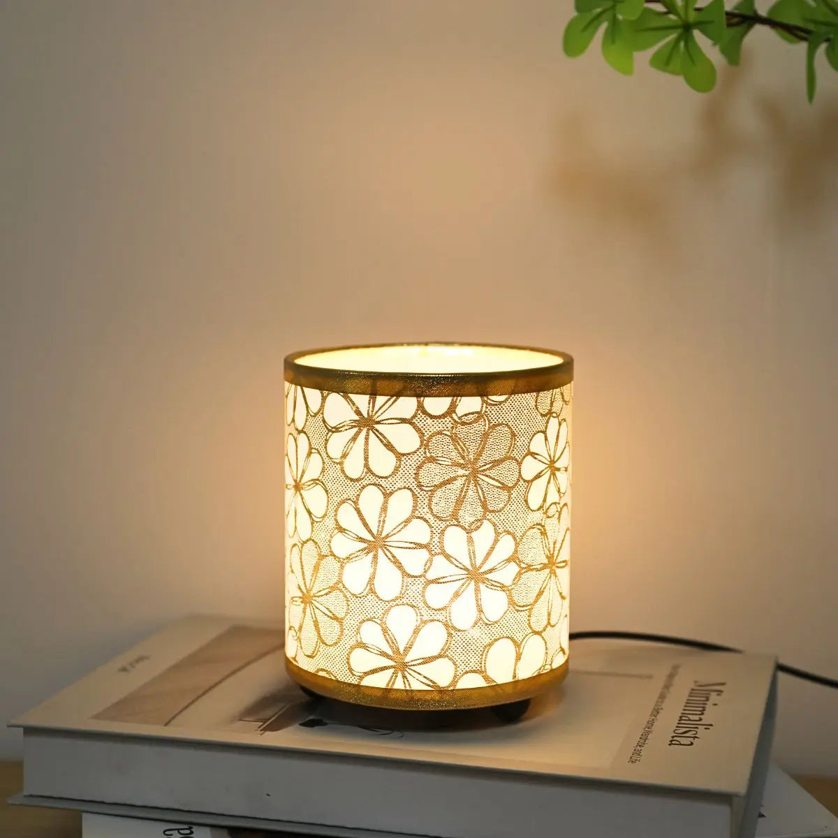 Mini Veilleuse USB Lumière Chaude – Petite Lampe Déco à Bouton