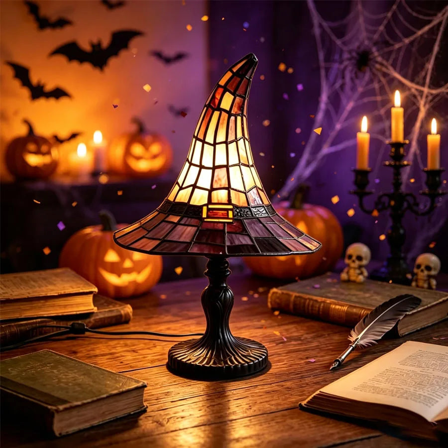 Veilleuse chapeau de sorcière magique LED – vue 5