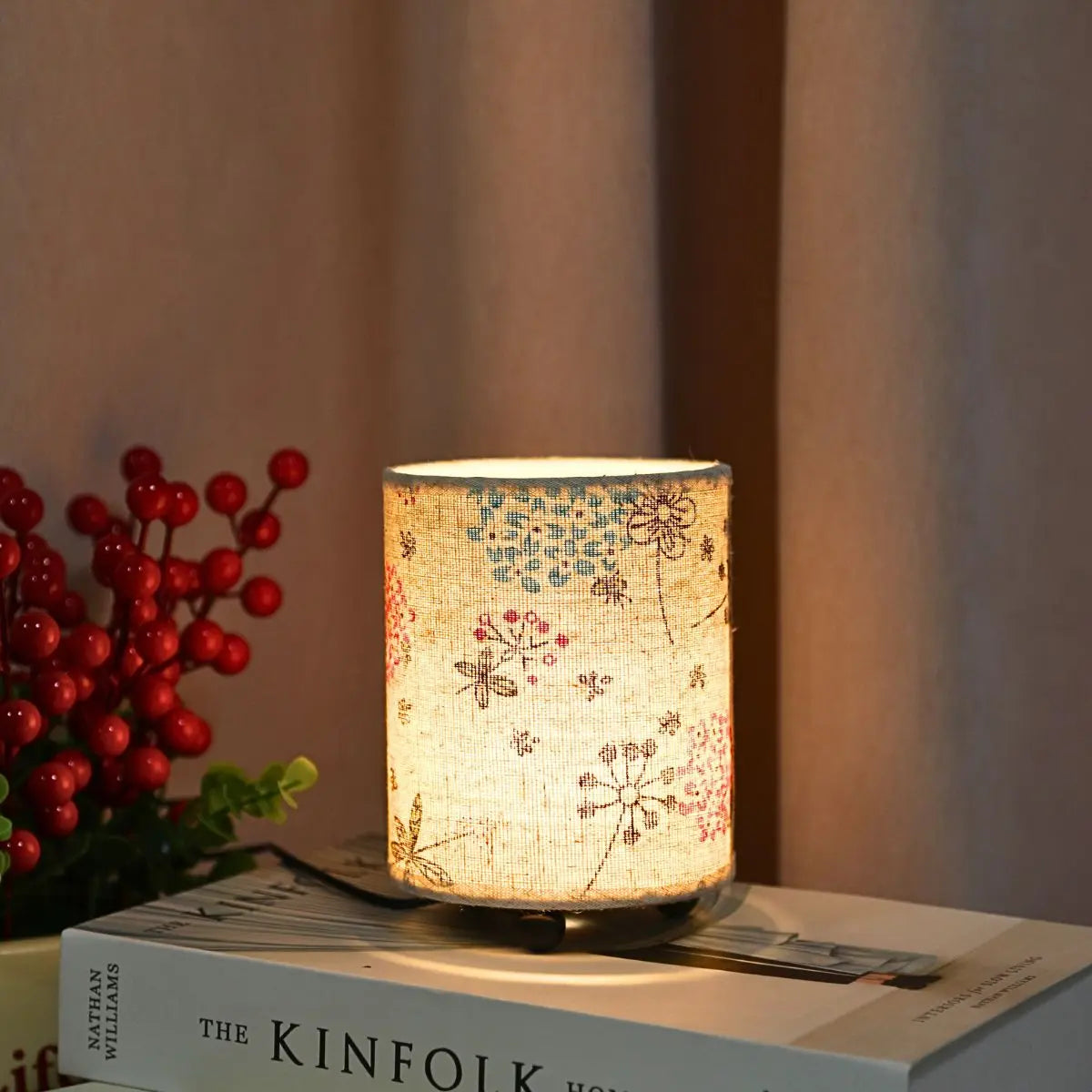 Mini Veilleuse USB Lumière Chaude – Petite Lampe Déco à Bouton