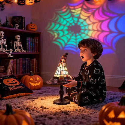 Veilleuse chapeau de sorcière magique LED – vue 3