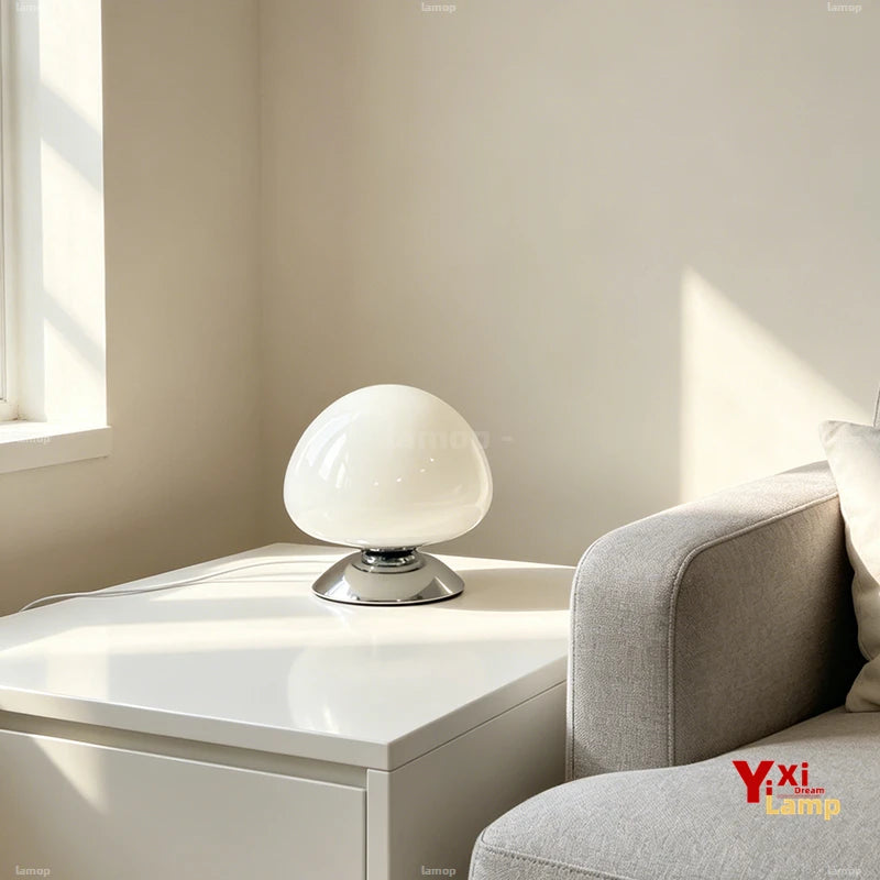 Lampe d'Ambiance en Verre Coloré – Lampe de Chevet Déco Dopamine