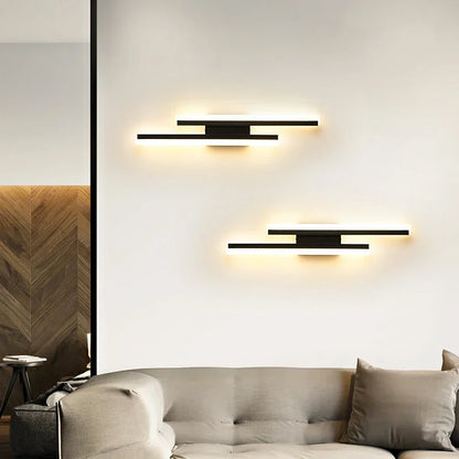 Applique Murale LED Design en Aluminium – Gauche, Droite ou Gauche + Droite