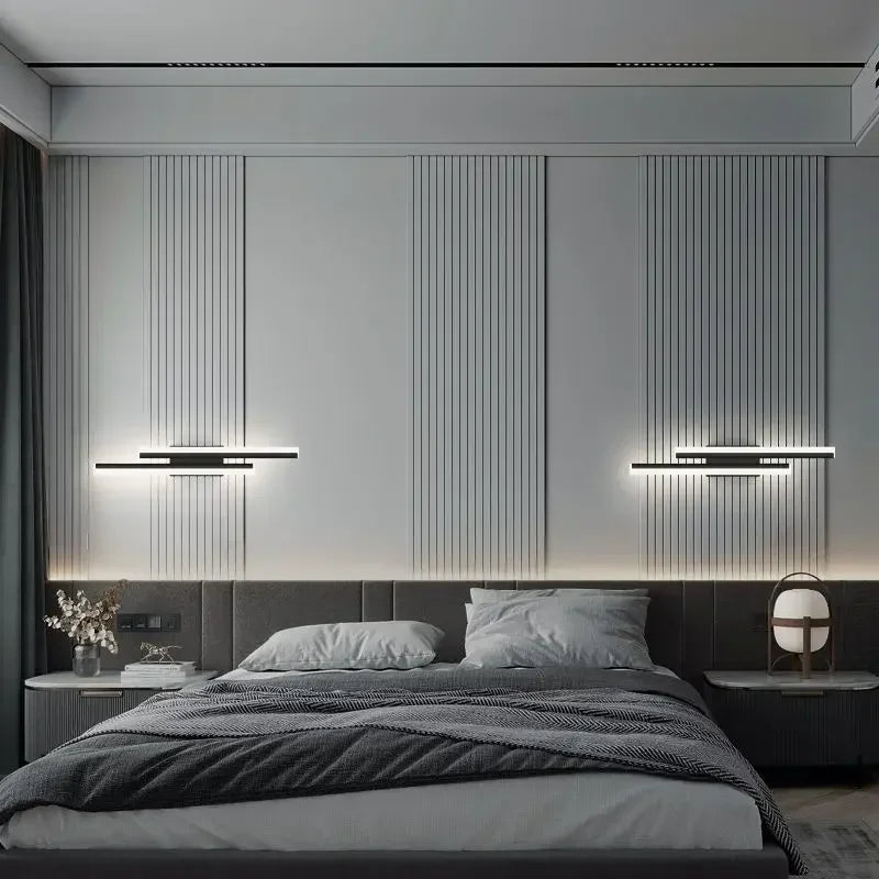 Applique Murale LED Design en Aluminium – Gauche, Droite ou Gauche + Droite