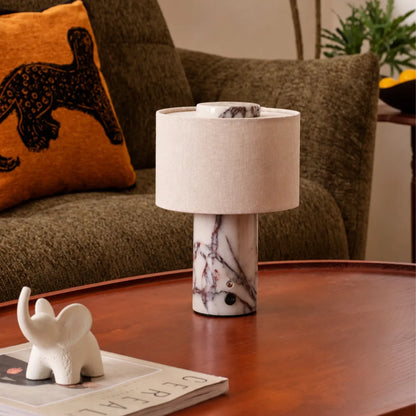 Lampe danoise en marbre rechargeable – vue 6