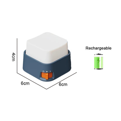 Veilleuse Touche de Clavier LED Rechargeable – Mini Lampe Déco