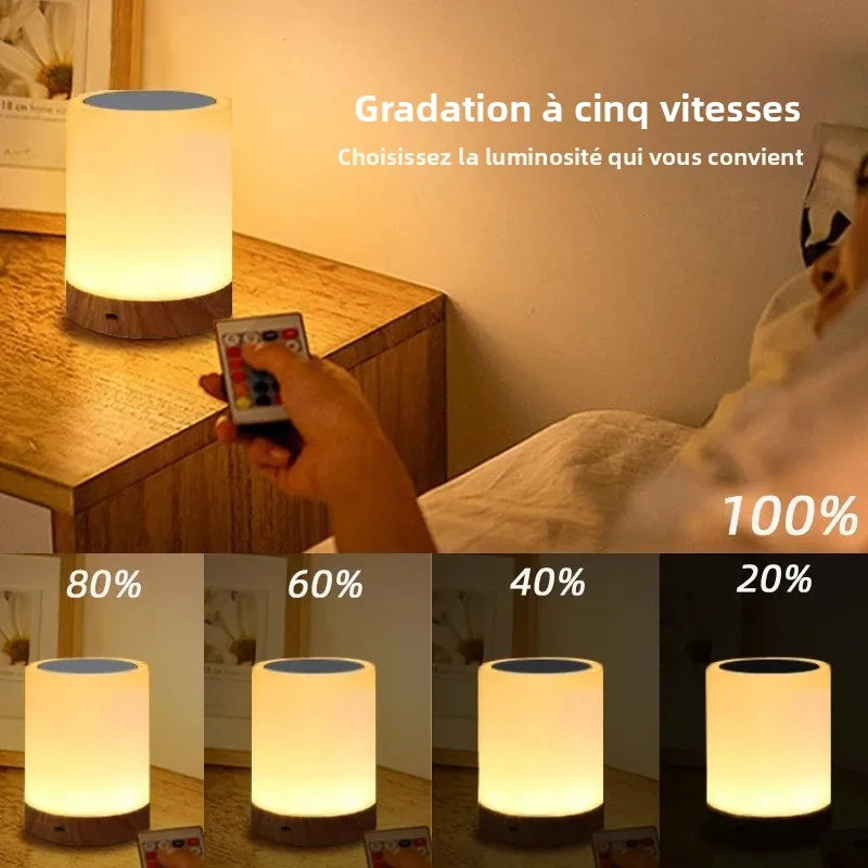 Lampe d'ambiance LED 16 couleurs rechargeable par USB – vue 5