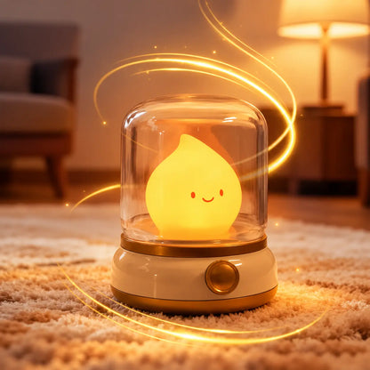Veilleuse Mignonne Rechargeable – Mini Lampe Kawaii jusqu'à 120 h d'Autonomie