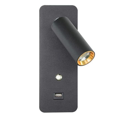 Applique Murale Liseuse avec Port USB et Ampoule Incluse