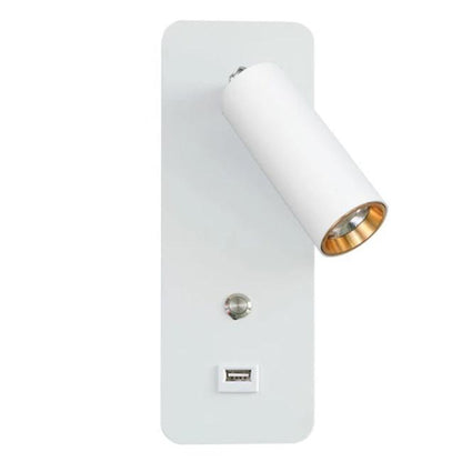 Applique Murale Liseuse avec Port USB et Ampoule Incluse