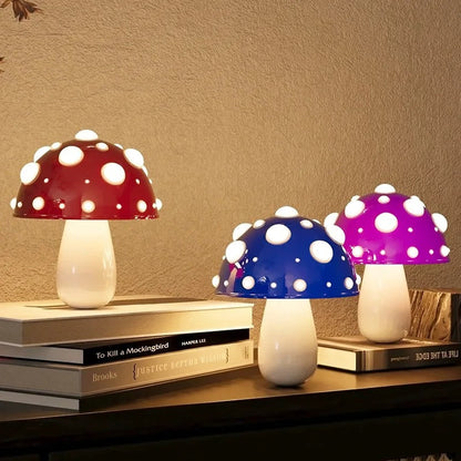 Lampe Champignon Design – Éclairage Tactile Rechargeable