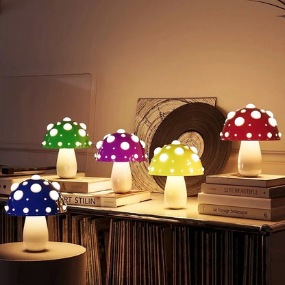 Lampe Champignon Design – Éclairage Tactile Rechargeable