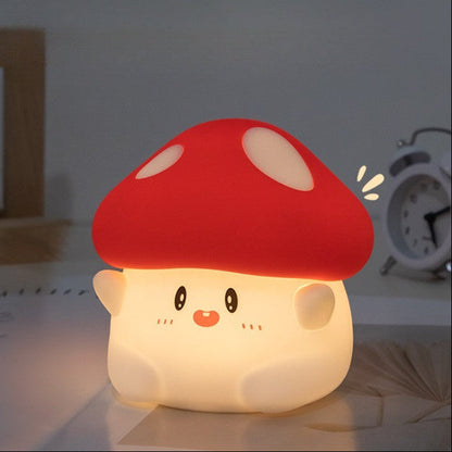 Veilleuse Champignon en Silicone pour Enfant