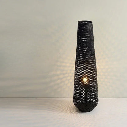 Lampadaire en Bambou – Lumière Naturelle et Ambiance Zen