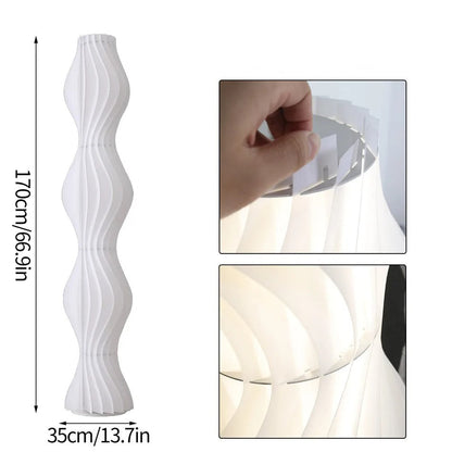 Lampadaire Design Lysia – Sculpture Lumineuse Contemporaine