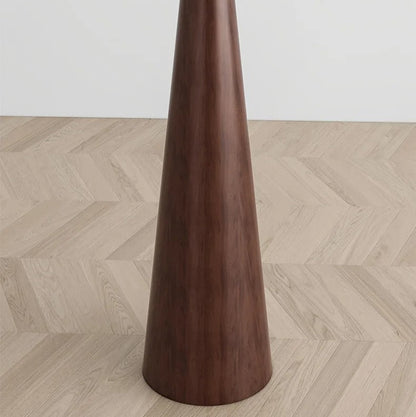 Lampadaire Design en Bois Massif – Pied de Lampe Salon