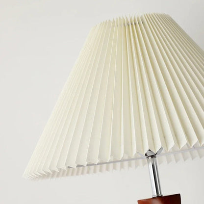 Lampadaire Vintage en Bois Massif – Style Années 70