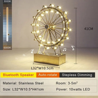 Lampe à Poser Décorative avec Éclairage Multimode