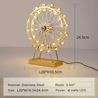 Lampe à Poser Décorative avec Éclairage Multimode