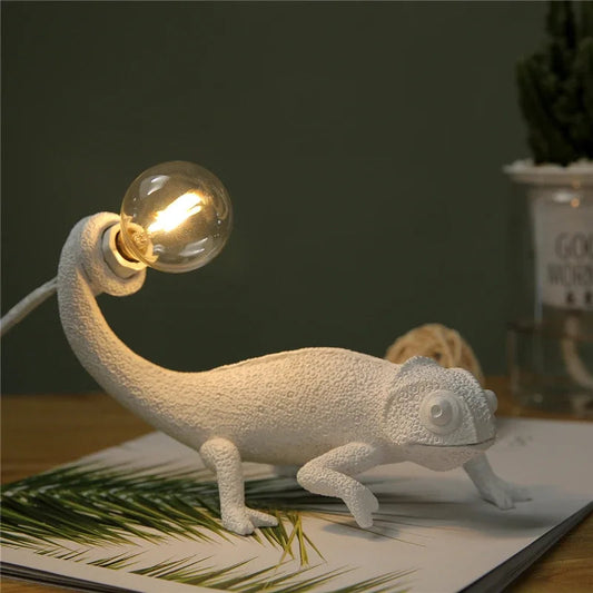 Lampe Lézard en Résine – Déco Originale et Lumineuse