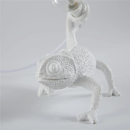 Lampe Lézard en Résine – Déco Originale et Lumineuse
