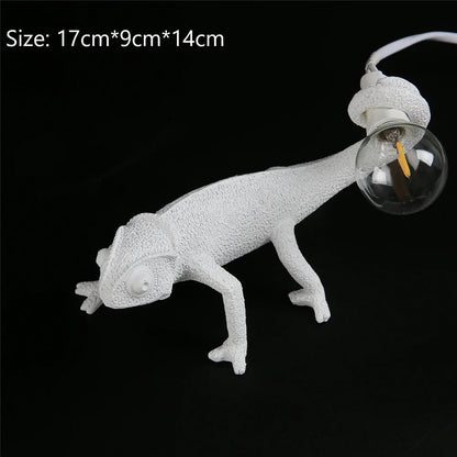 Lampe Lézard en Résine – Déco Originale et Lumineuse