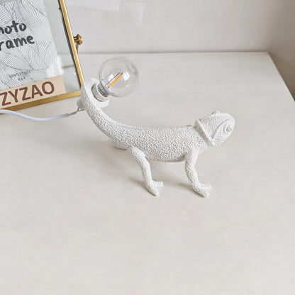 Lampe Lézard en Résine – Déco Originale et Lumineuse