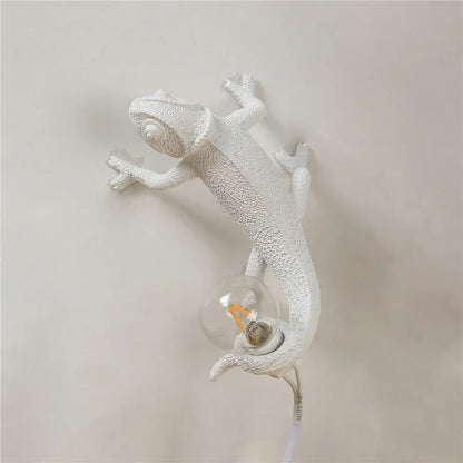 Lampe Lézard en Résine – Déco Originale et Lumineuse